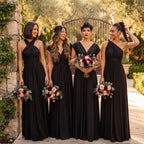 Infinity Bridesmaid Dress with Pockets – Convertible Multiway Maxi Dress