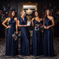 Infinity Bridesmaid Dress with Pockets – Convertible Multiway Maxi Dress