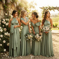 Infinity Bridesmaid Dress with Pockets – Convertible Multiway Maxi Dress