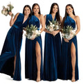 Velvet Embrace Multiway Convertible Wrap Max Infinity Dress Regular Plus size Wedding Bridal Party Bridemaids Gown