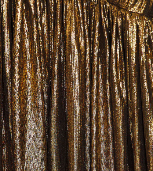 Sparkling Pleated Metallic Bridesmaid Convertible Infinity Dress Multiway Wrap