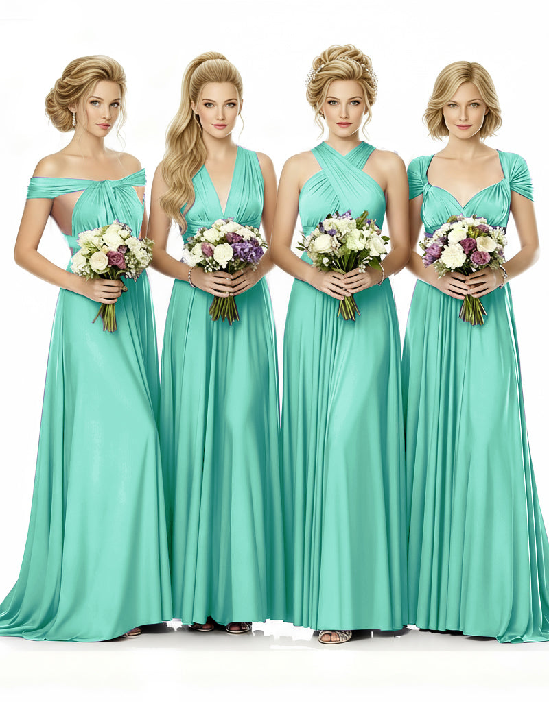 al Party Multiway Wrap Infinity Dress With Pockets sage 