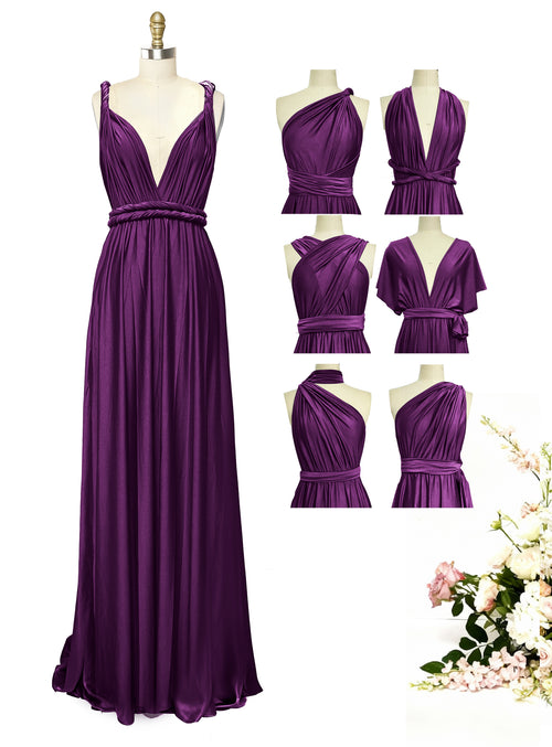 Bridal Party Beauty Multiway Infinity Dress With Pockets