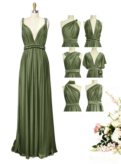 Convertible Bridal Party Beauty Multiway Infinity Dress Regular Plus size Wedding Bridal Party Bridemaids Gown
