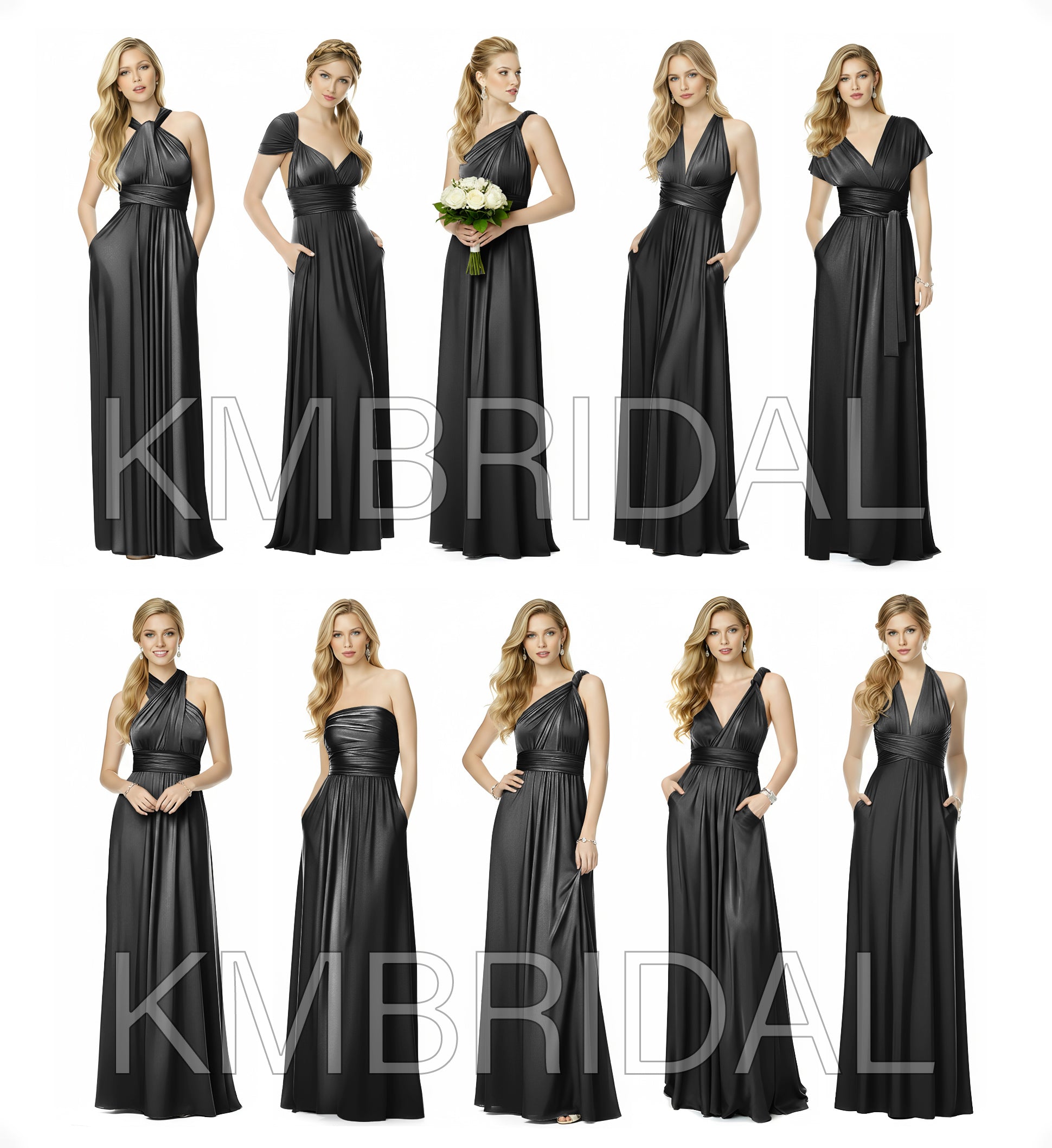 Convertible Infinity Dress Endless With Pockets Styling Possibilities
