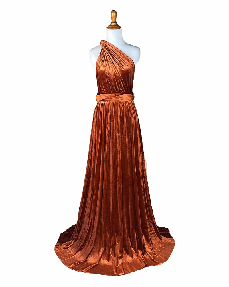 Velvet Infinity Dress  KMbridal.com