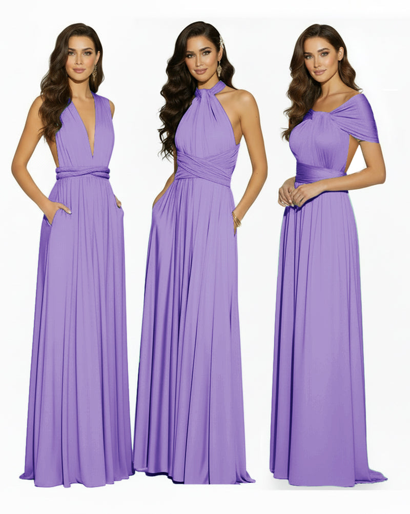 Convertible Infinity Dress Regular Plus size Wedding Bridal Party Bridemaids Gown